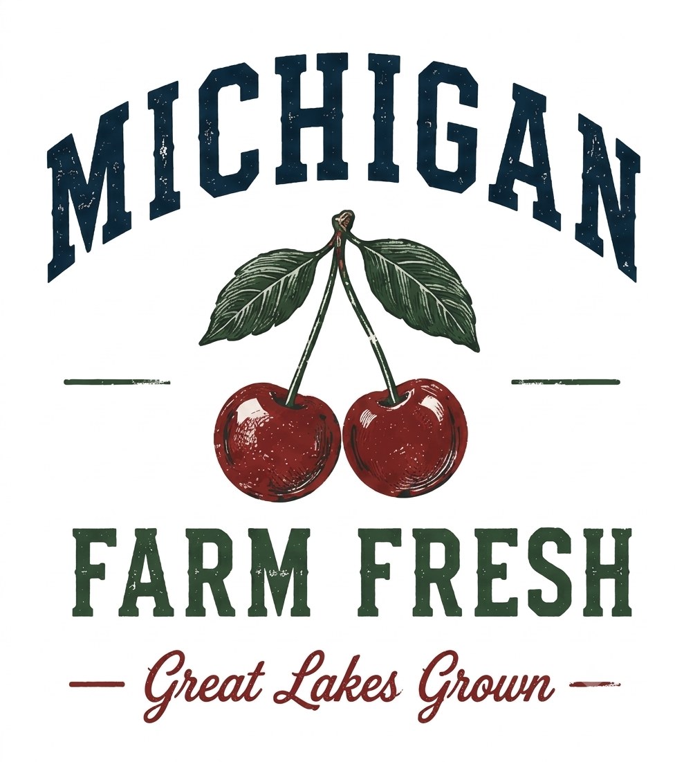 Michigan Farm Fresh cherry concept