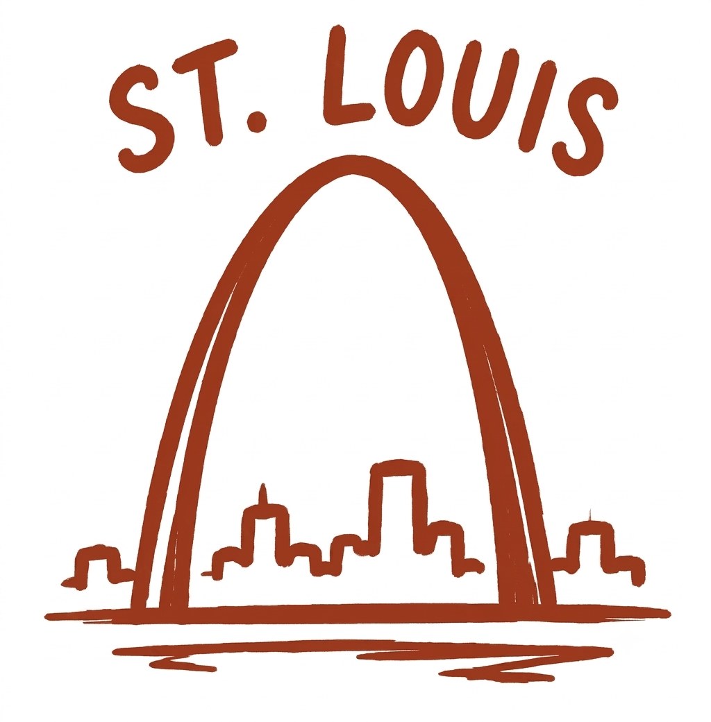 St. Louis arch local heritage concept